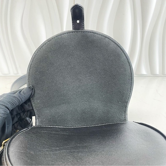 Louis Vuitton Black Leather Tambourin Crossbody Bag - Picture 11 of 11